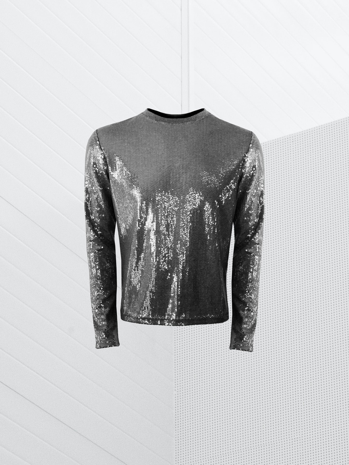 W ESSENTIAL SEQUINS TEE