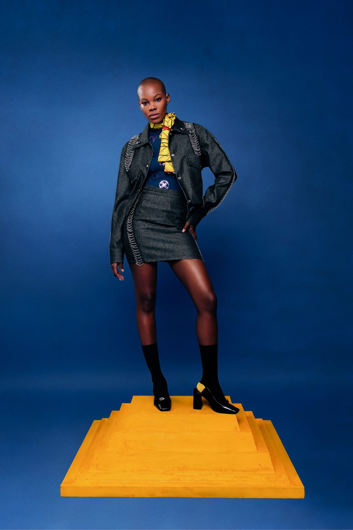 CORRENTE CROPPED JACKET