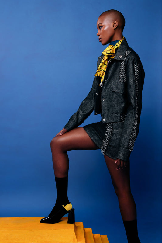 CORRENTE CROPPED JACKET