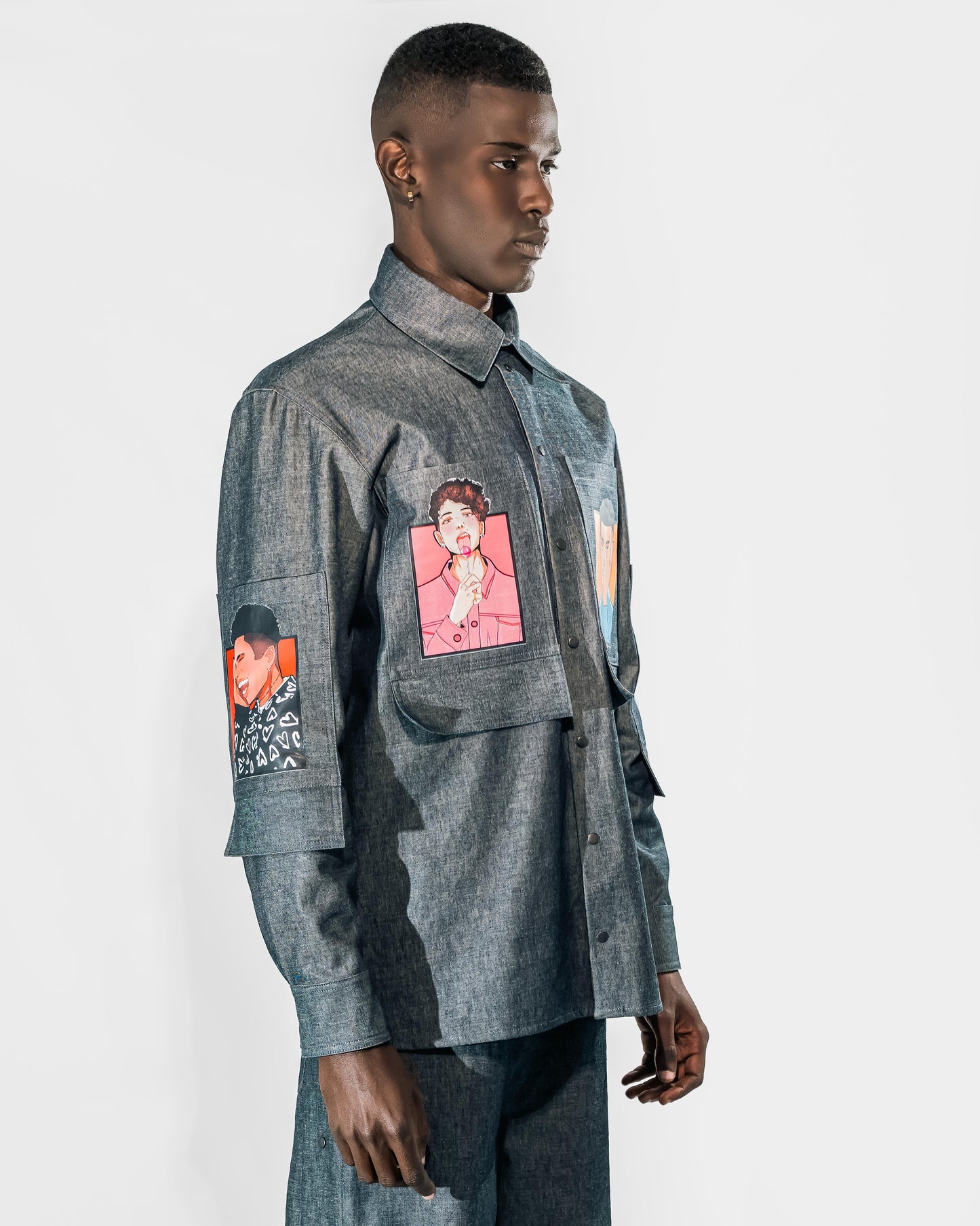 ANIME DENIM SHIRT